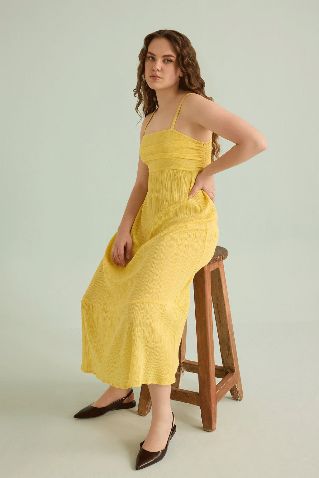La Robe de Rêve Jaune d'Olivia