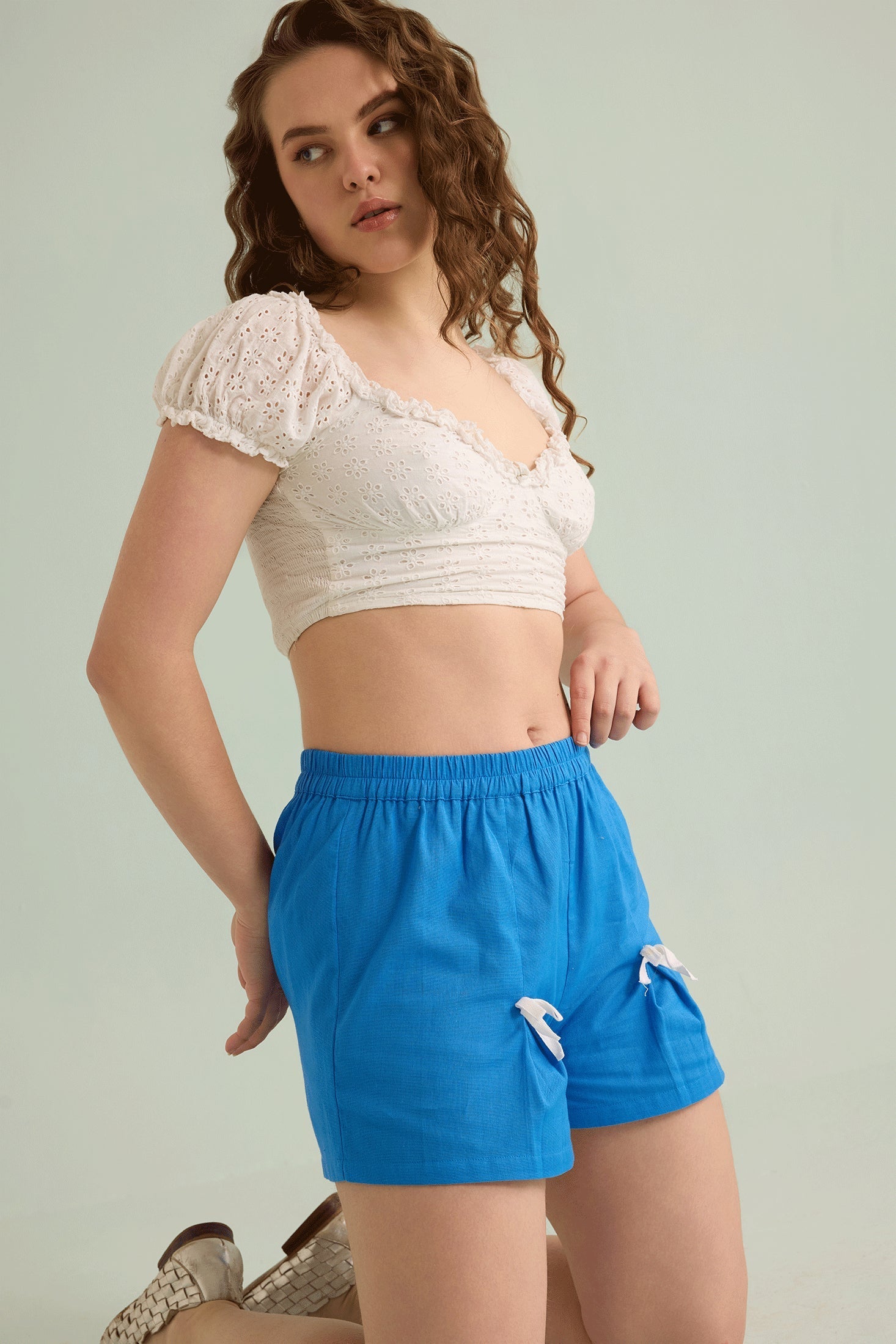 Shorts Gabriella bleus