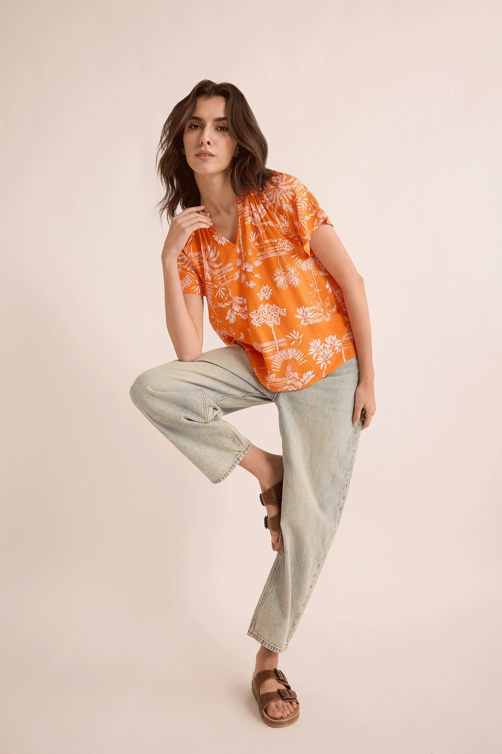 Haut Rebecca's Repose orange