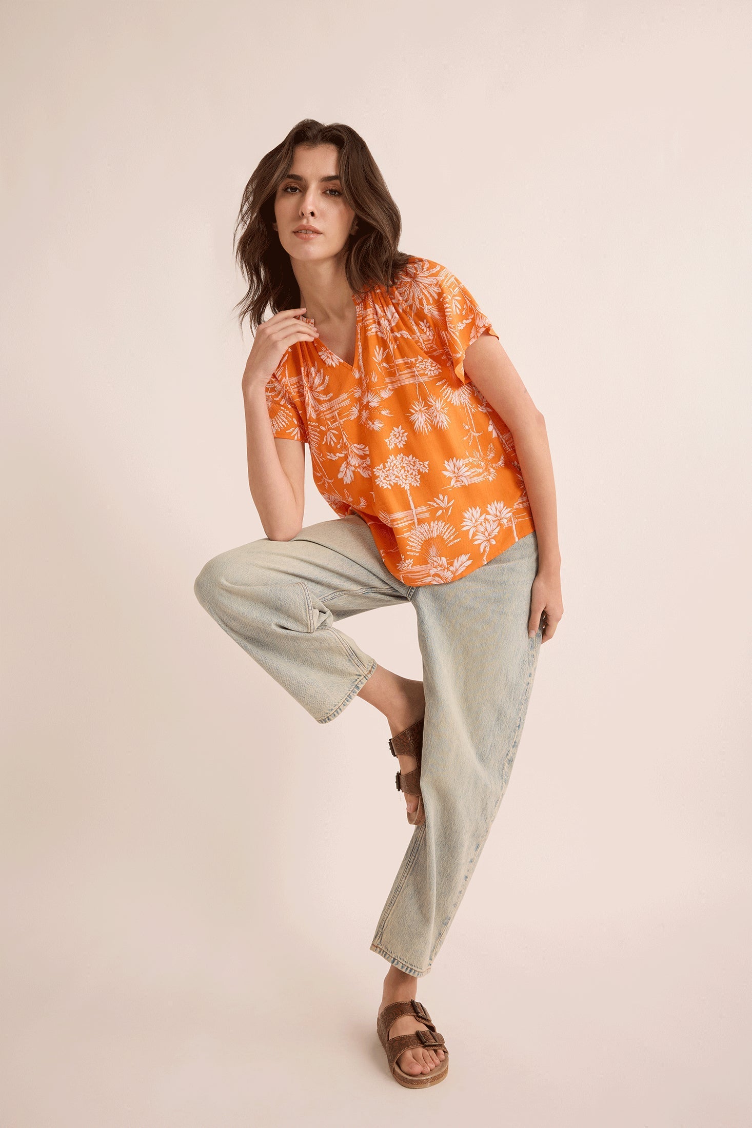Haut Rebecca's Repose orange