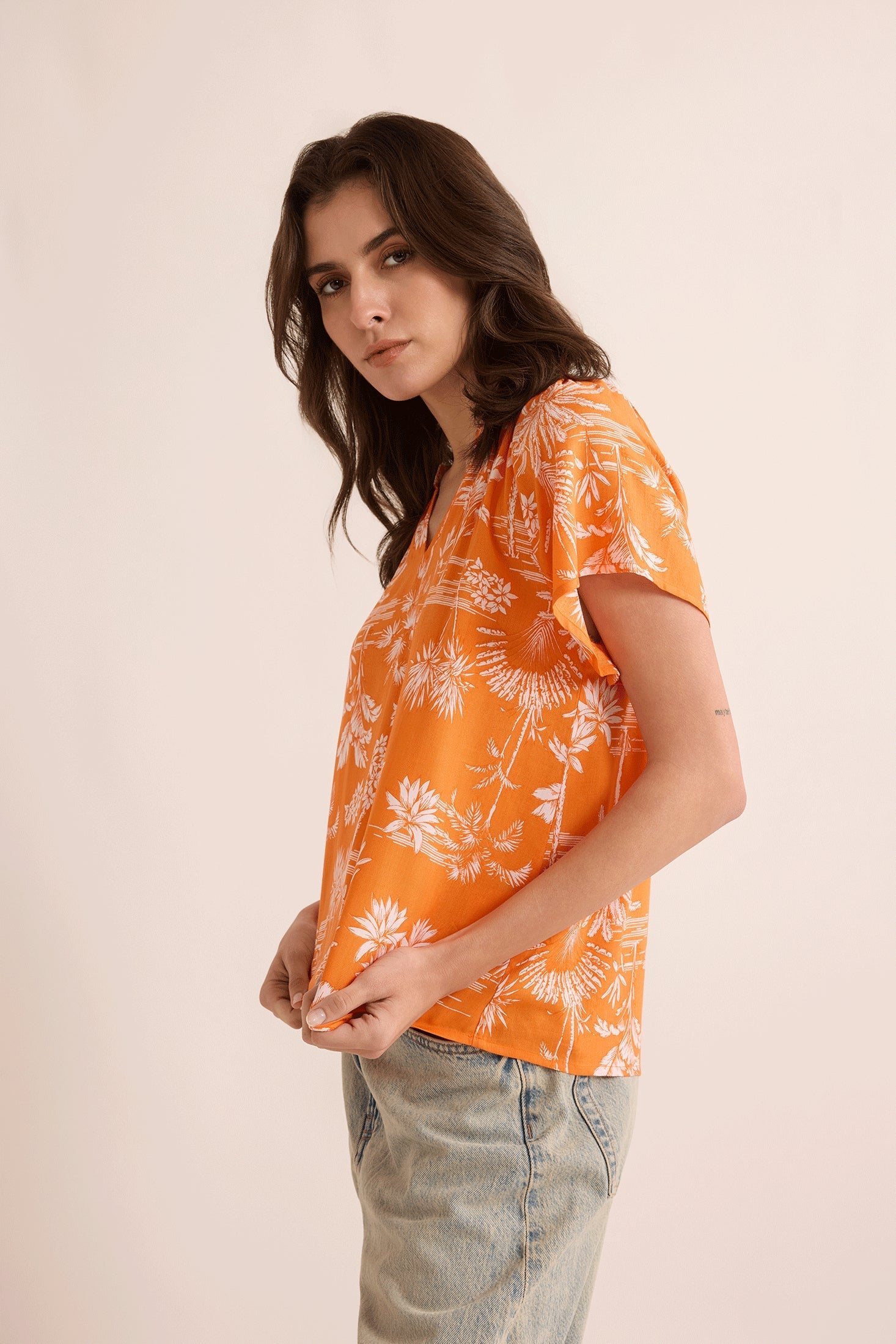 Haut Rebecca's Repose orange