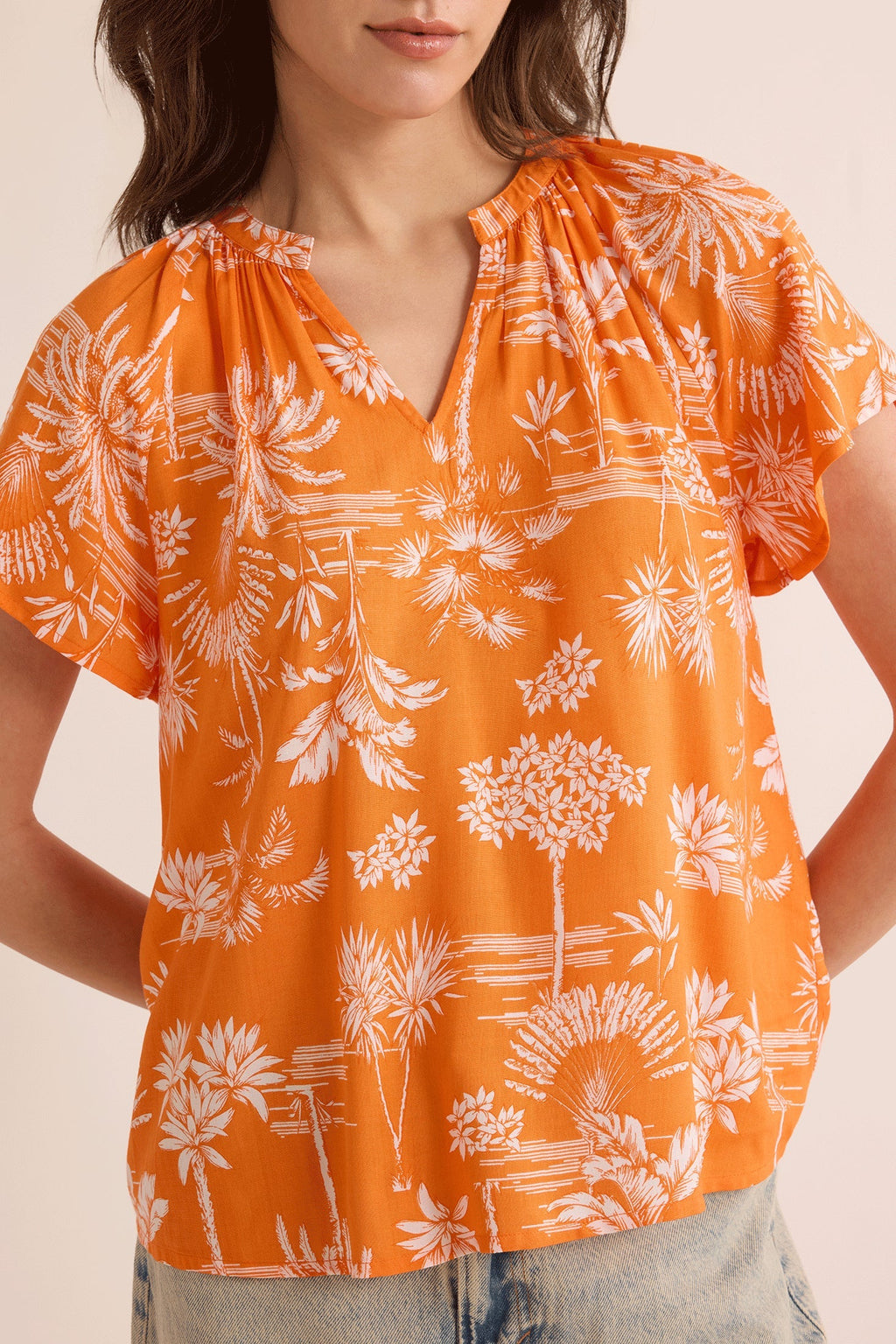 Haut Rebecca's Repose orange