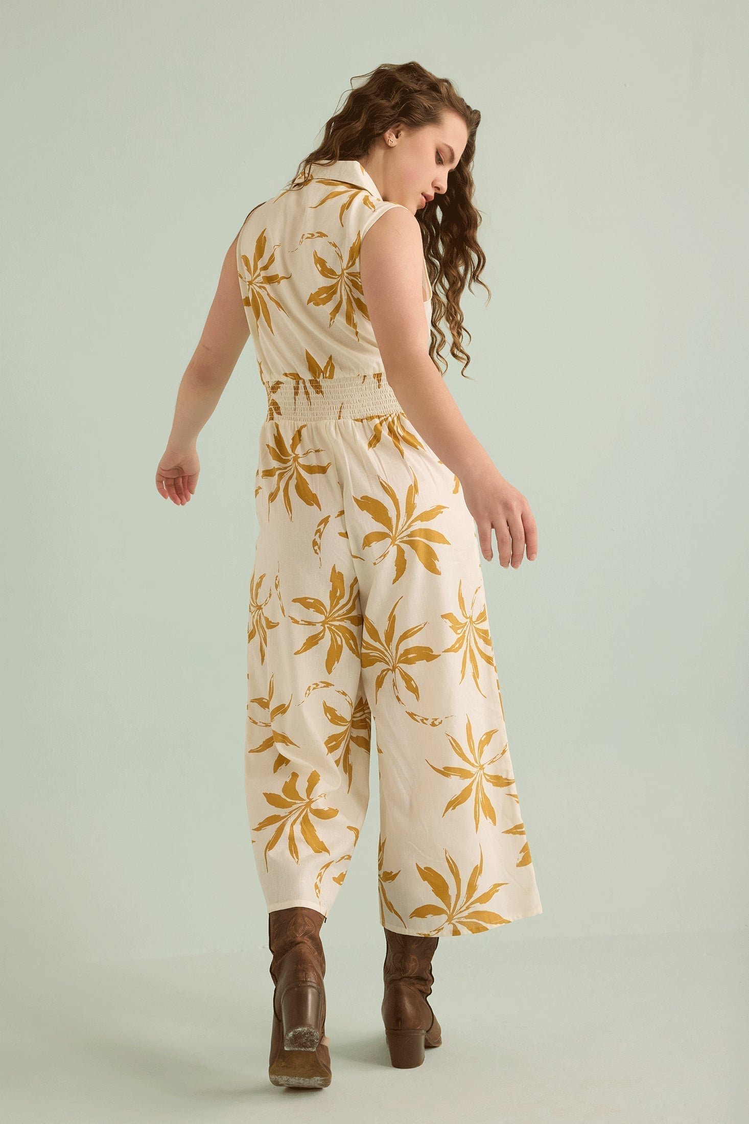 Pull à motif Mélanie blanc