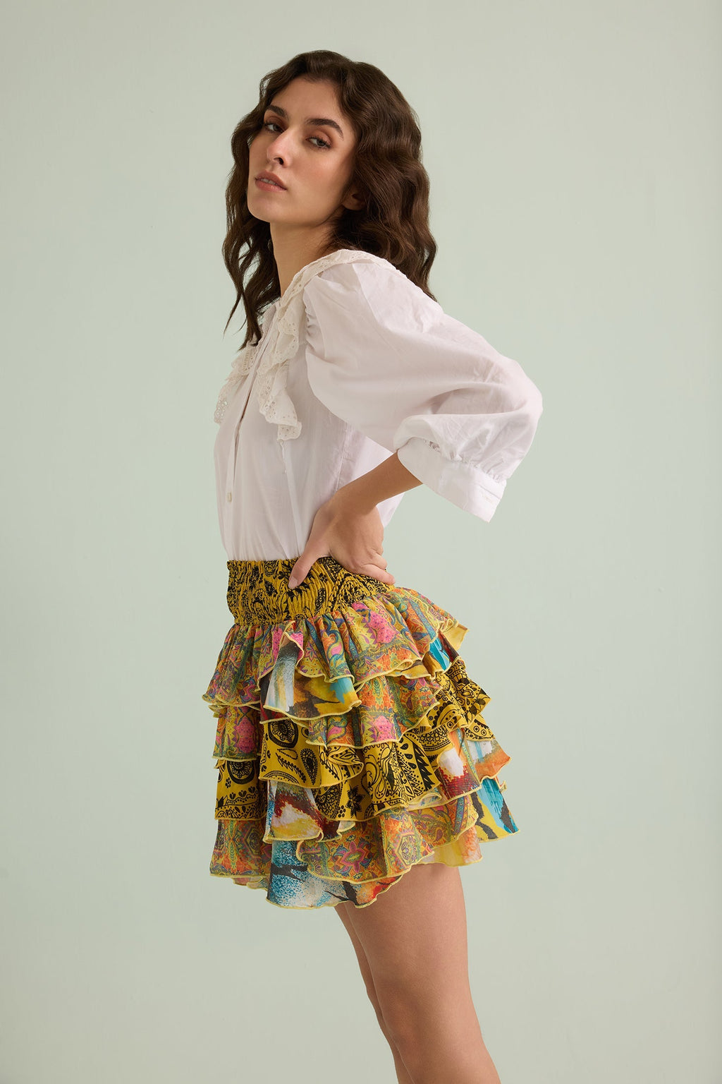 Jupe Molly Maven multicolore