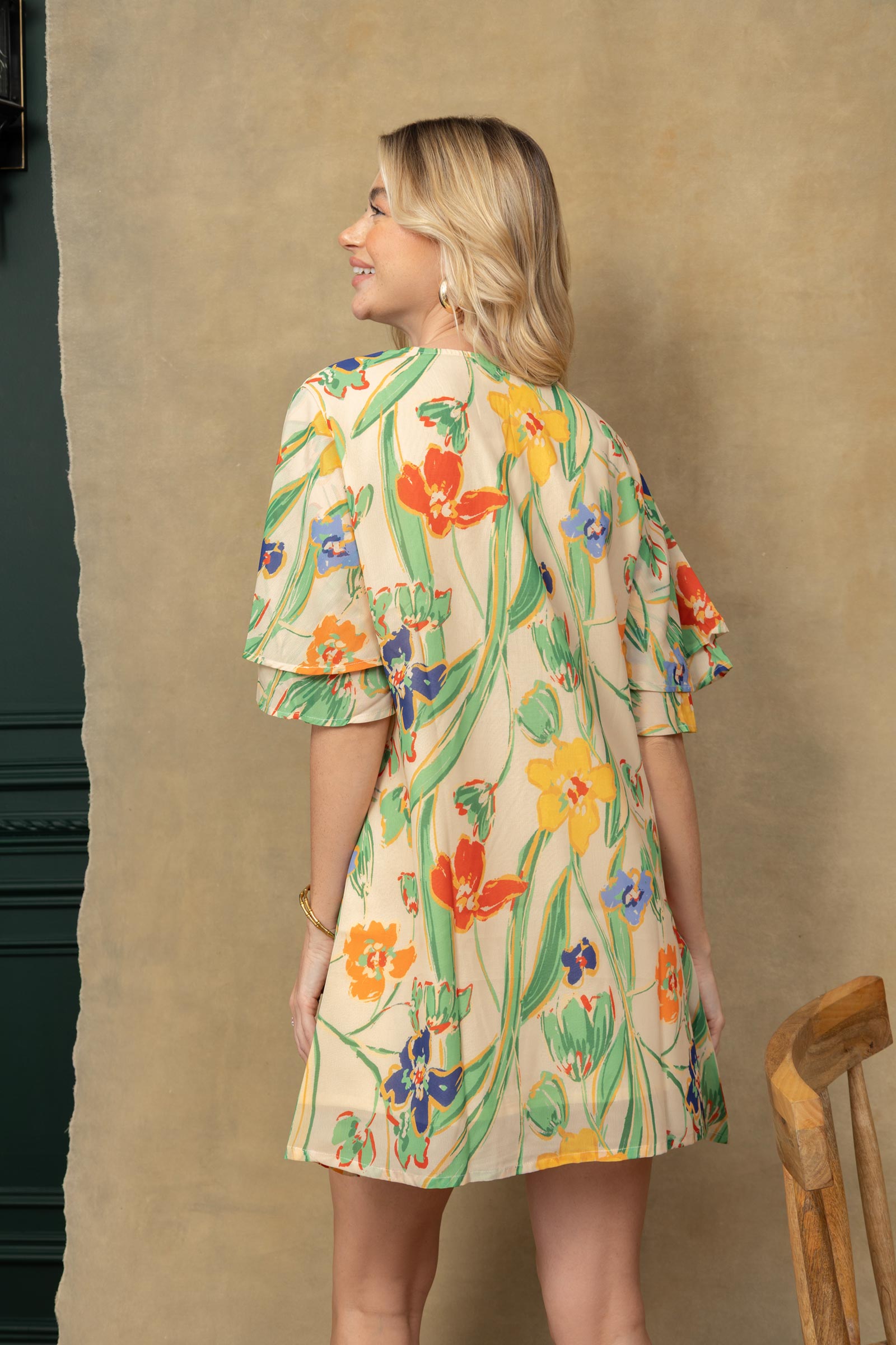 Robe fleurie Always Emily multicolore