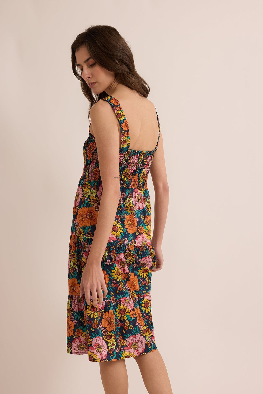 Robe Zinnia pour Zoé multicolore