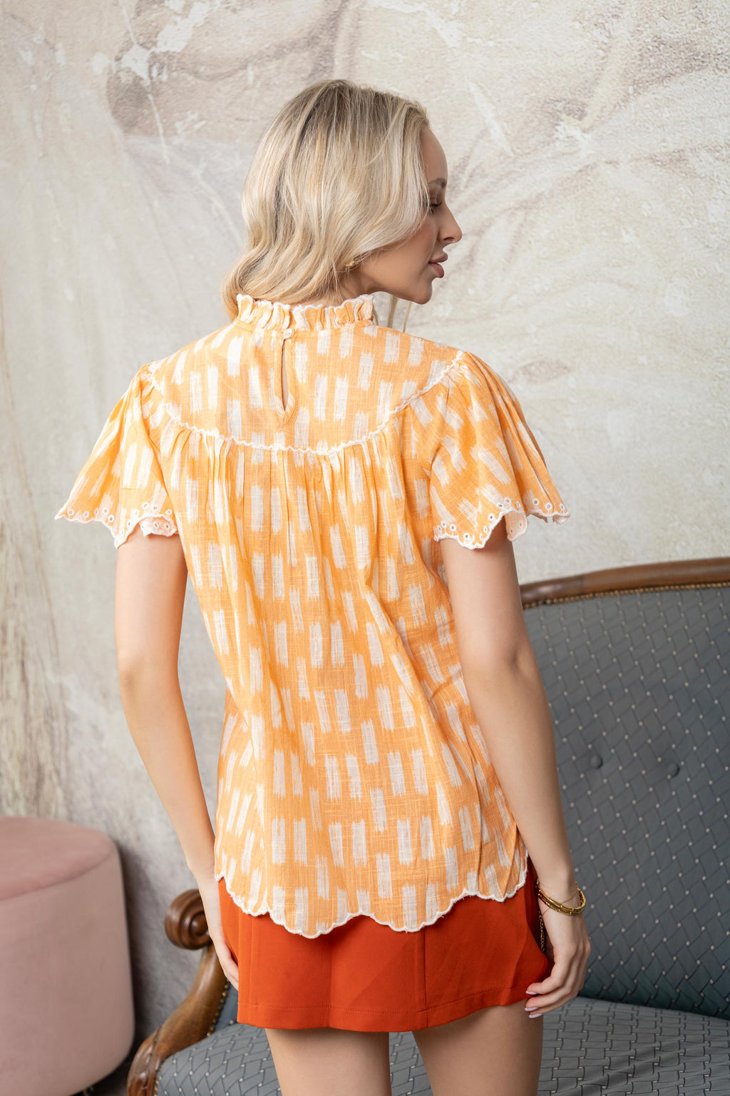 Haut Callista Charm orange