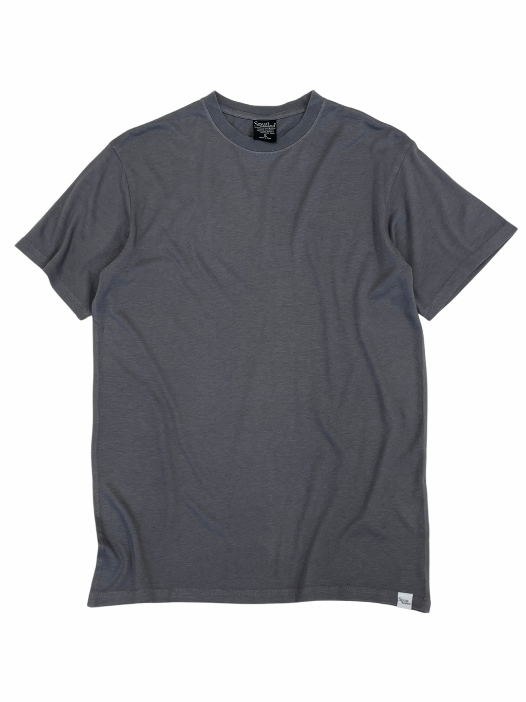 T-shirt à manches courtes pour homme en viscose de bambou/coton biologique - Lot de 5 couleurs assorties