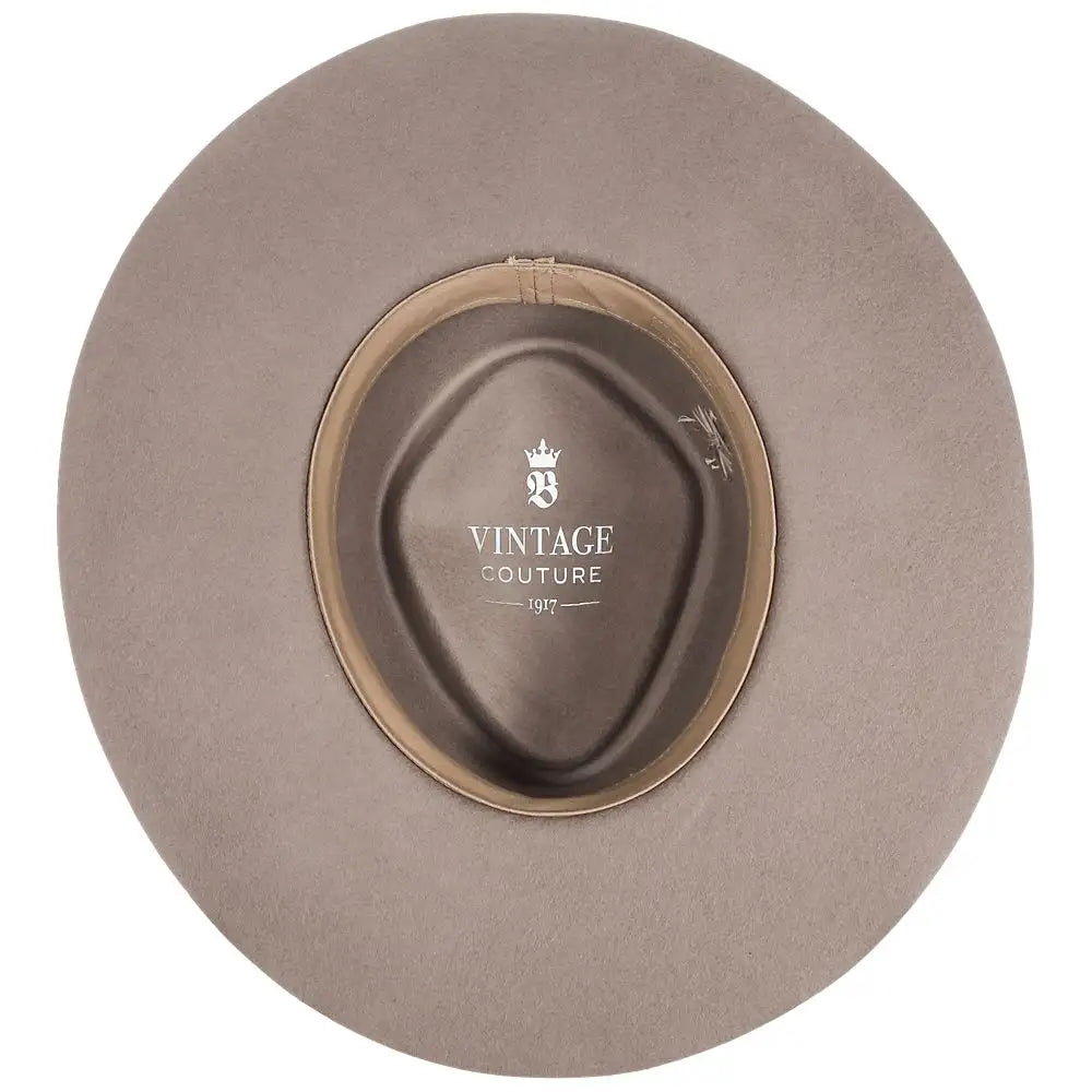 Biltmore Stella - Chapeau Fedora à large bord en feutre de laine pour femme