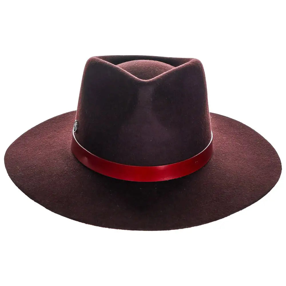 Chapeau Fedora Biltmore Winslow en Feutre de Laine de Style Outback