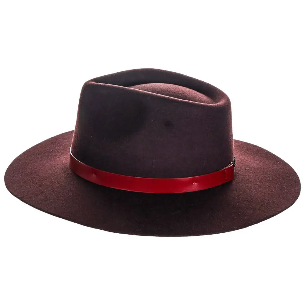 Chapeau Fedora Biltmore Winslow en Feutre de Laine de Style Outback