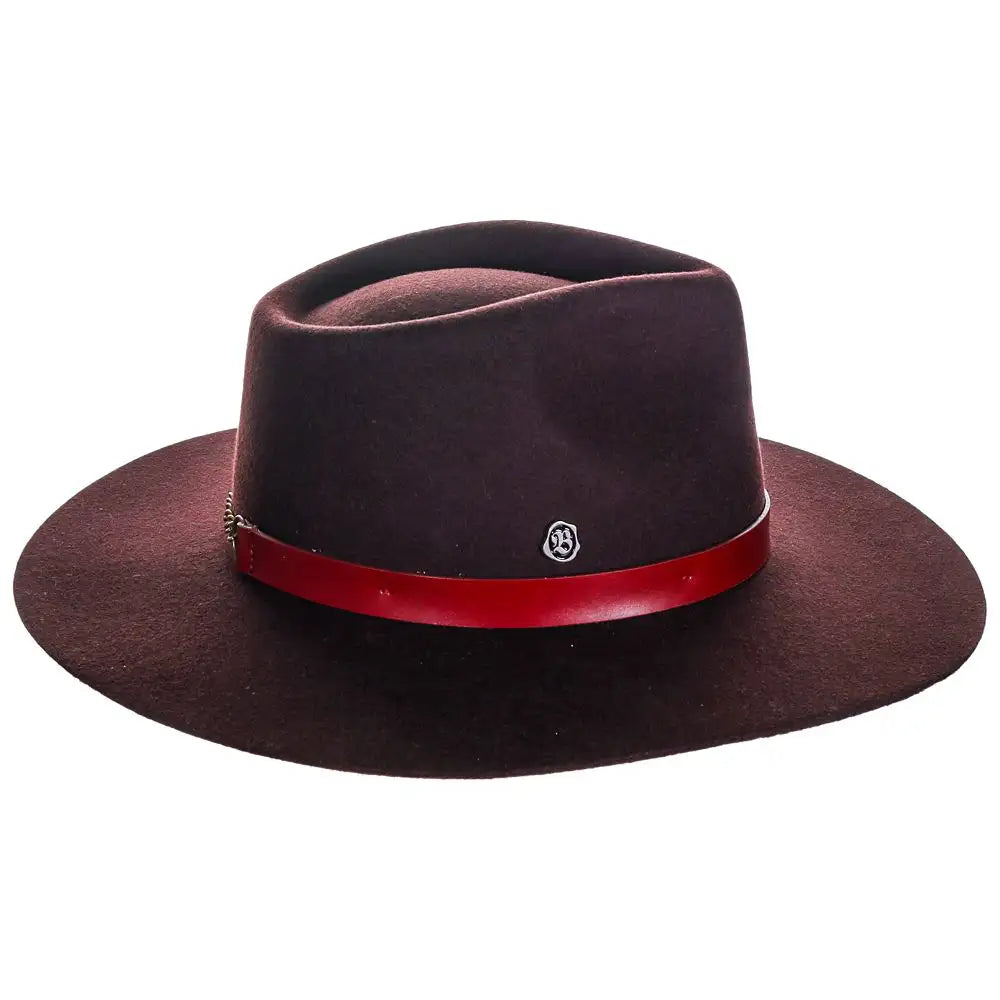 Chapeau Fedora Biltmore Winslow en Feutre de Laine de Style Outback