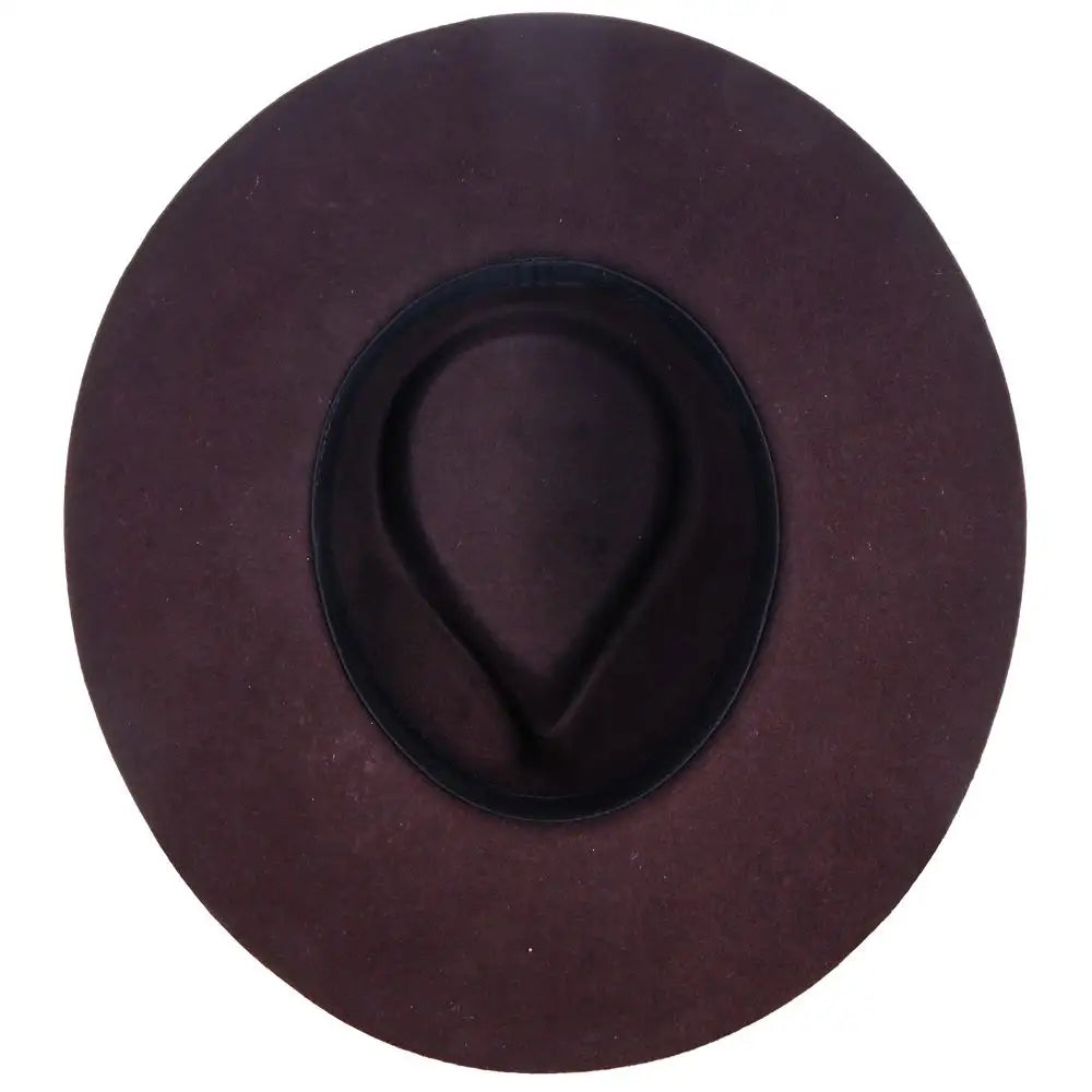 Chapeau Fedora Biltmore Winslow en Feutre de Laine de Style Outback