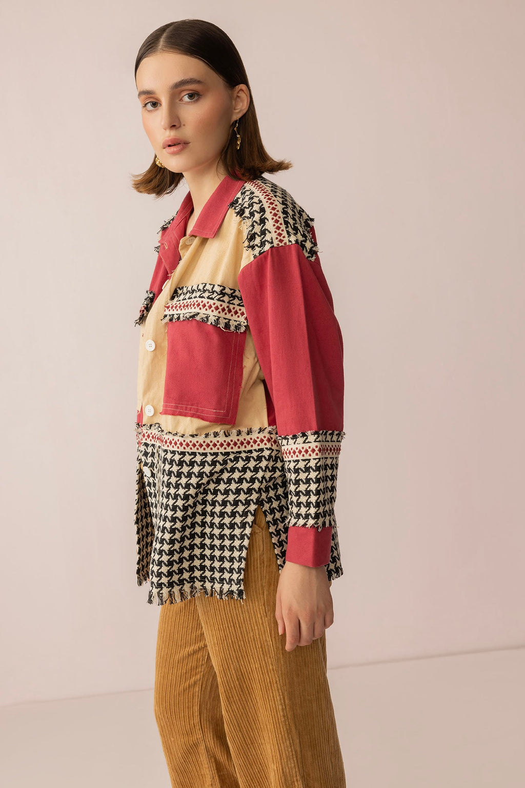 Surchemise Mabel’s Moonshine Stitch en Rouge Argile