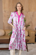 Robe-chemise Sweet Syllable lilas tonique