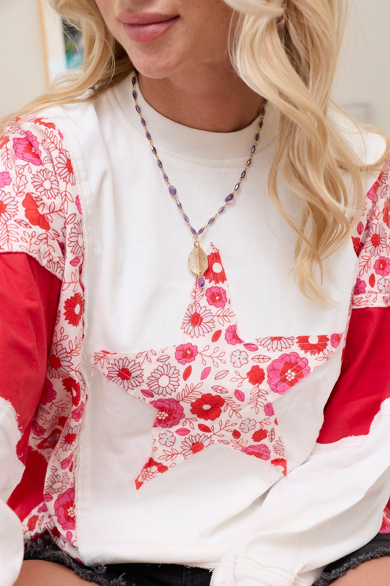 Coeur de terre auréolé en Blanc Coquelicot