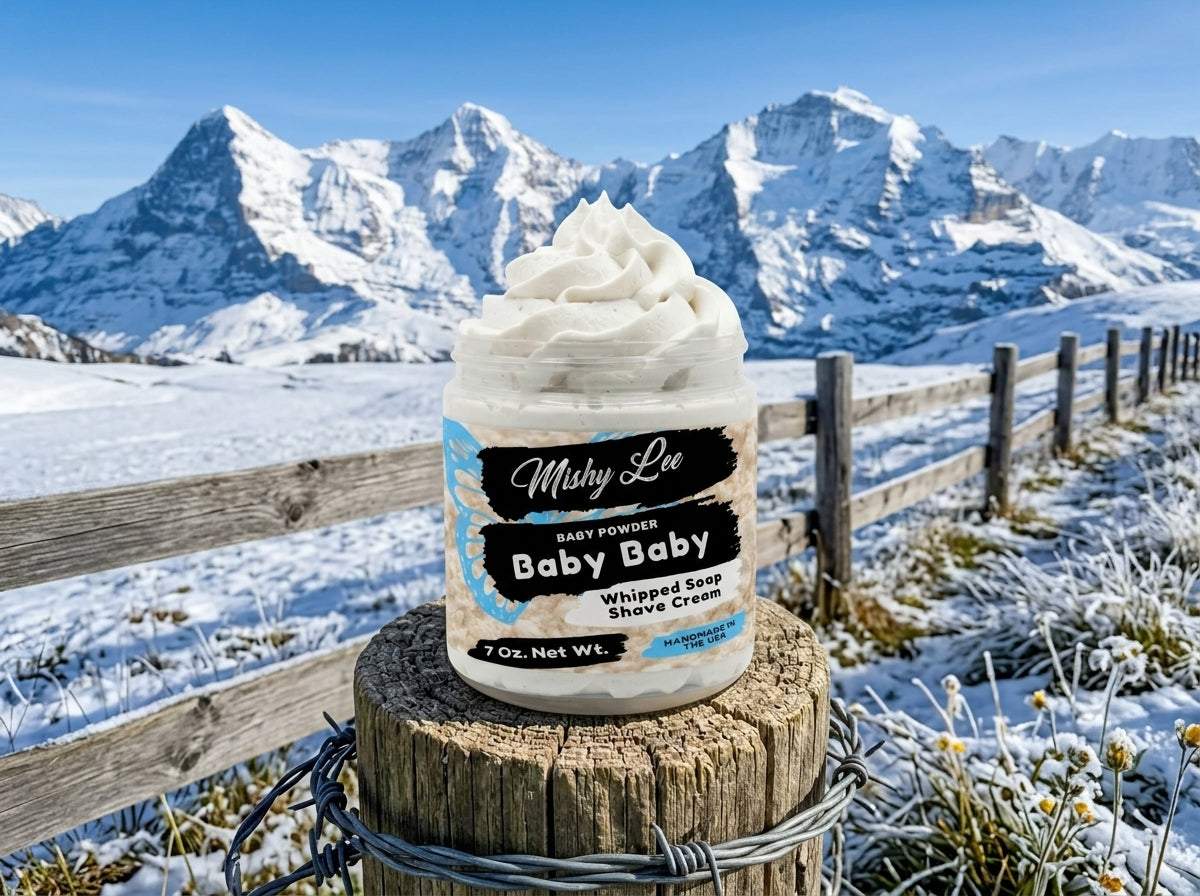 Crème fouettée et à raser Baby Baby