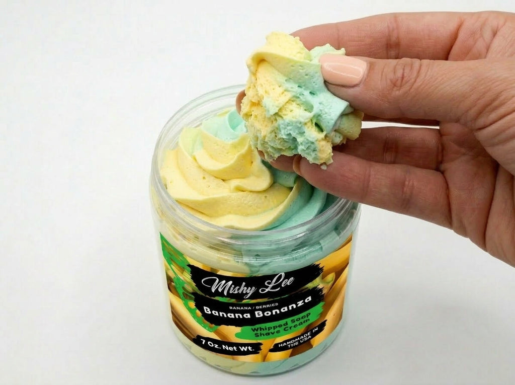 Crème fouettée et à raser Banane Bonanza