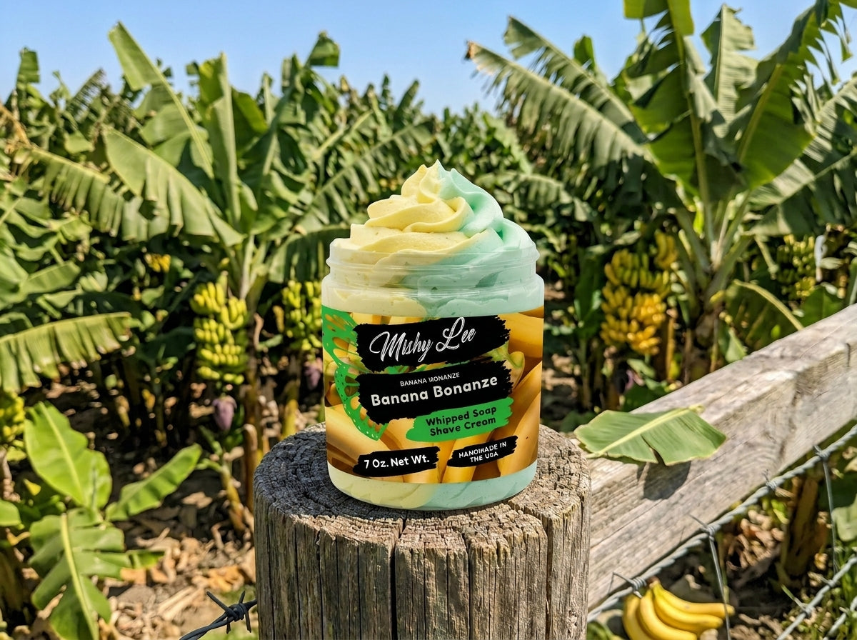 Crème fouettée et à raser Banane Bonanza