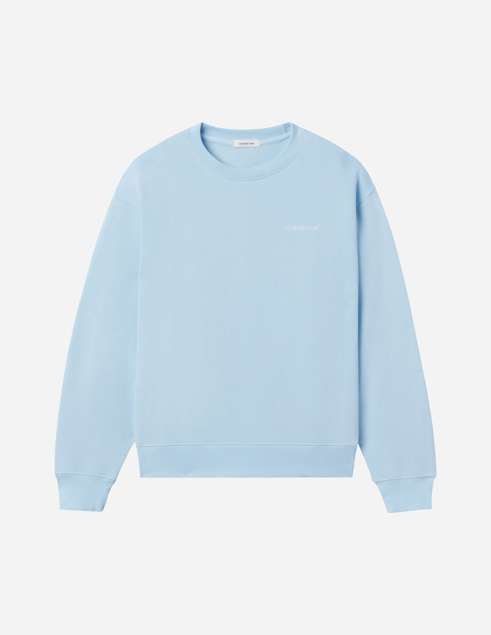 Basics Dream Blue col ras du cou unisexe