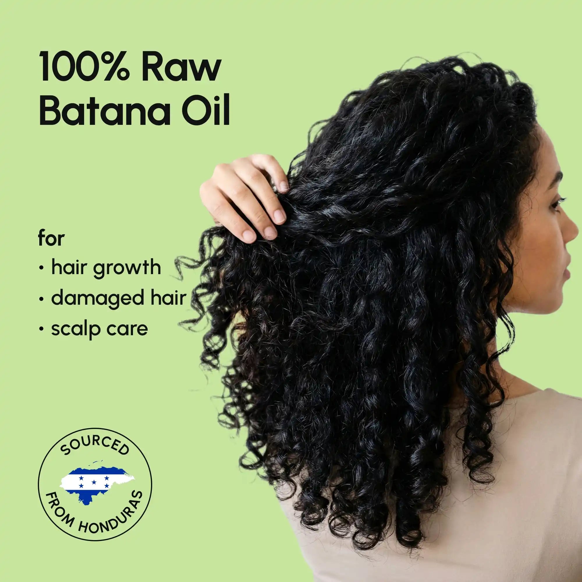 Pâte de batana pure pour la croissance des cheveux