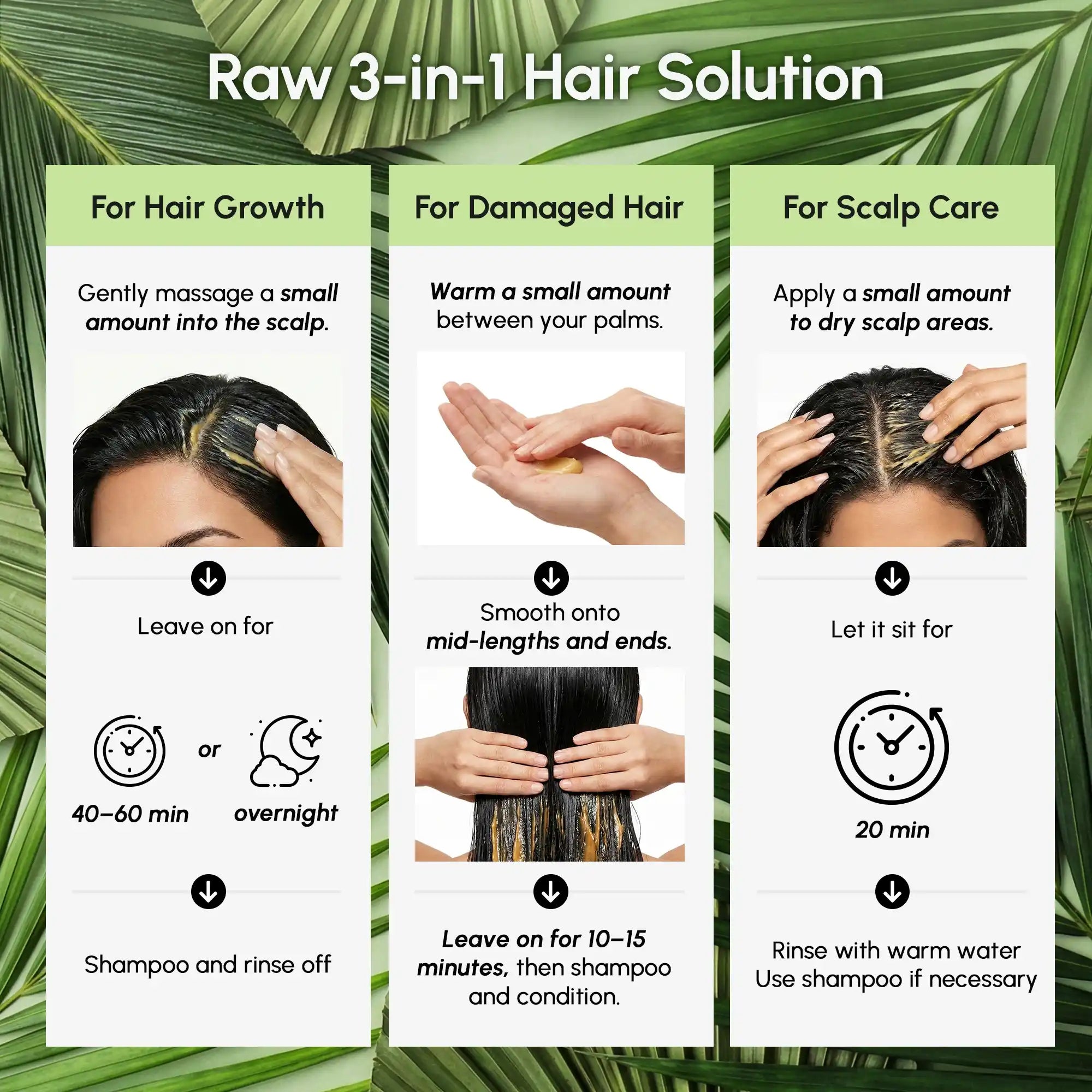 Pâte de batana pure pour la croissance des cheveux