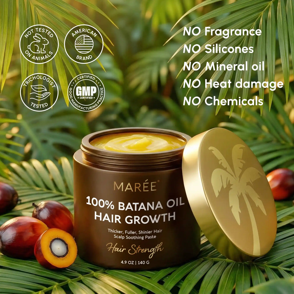 Pâte de batana pure pour la croissance des cheveux