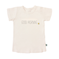 tee-shirt imprimé | bonjour