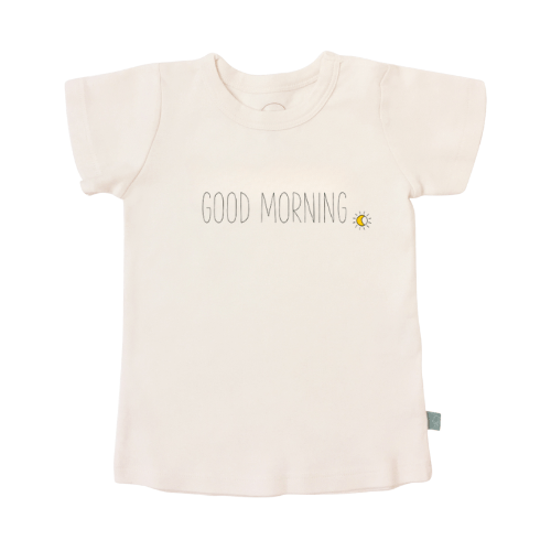 tee-shirt imprimé | bonjour