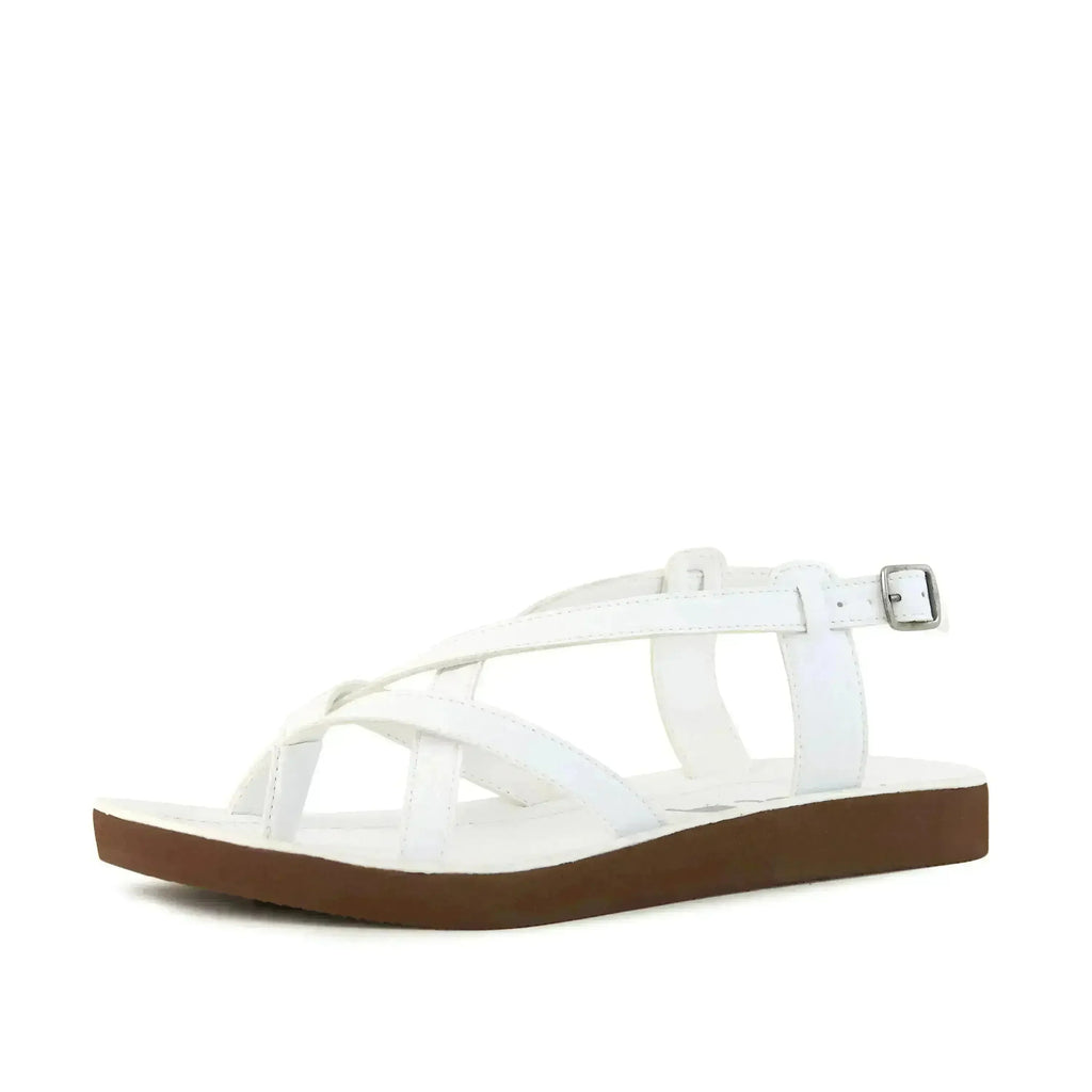 Sandale Bernardo blanche pour femme