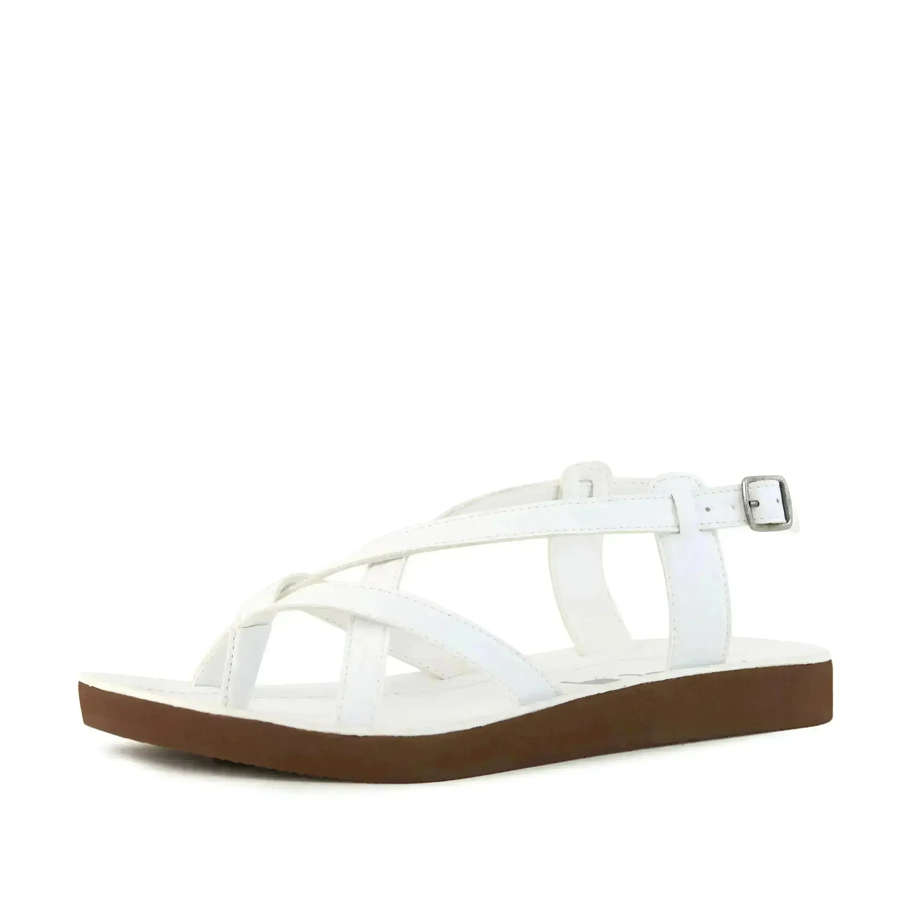 Sandale Bernardo blanche pour femme