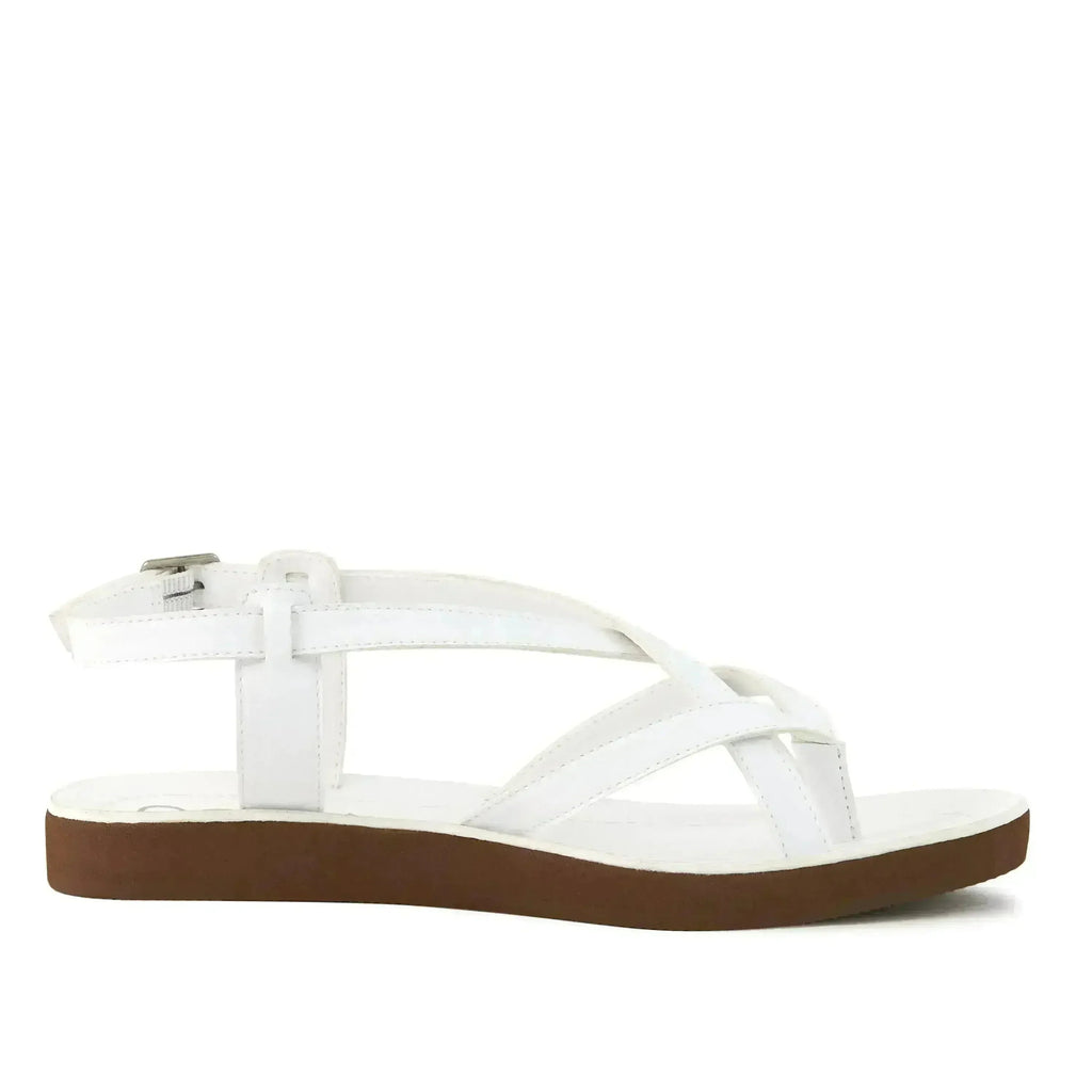 Sandale Bernardo blanche pour femme