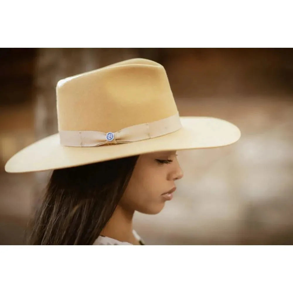 Chapeau Fedora Biltmore Celebration en feutre de laine de qualité supérieure à large bord
