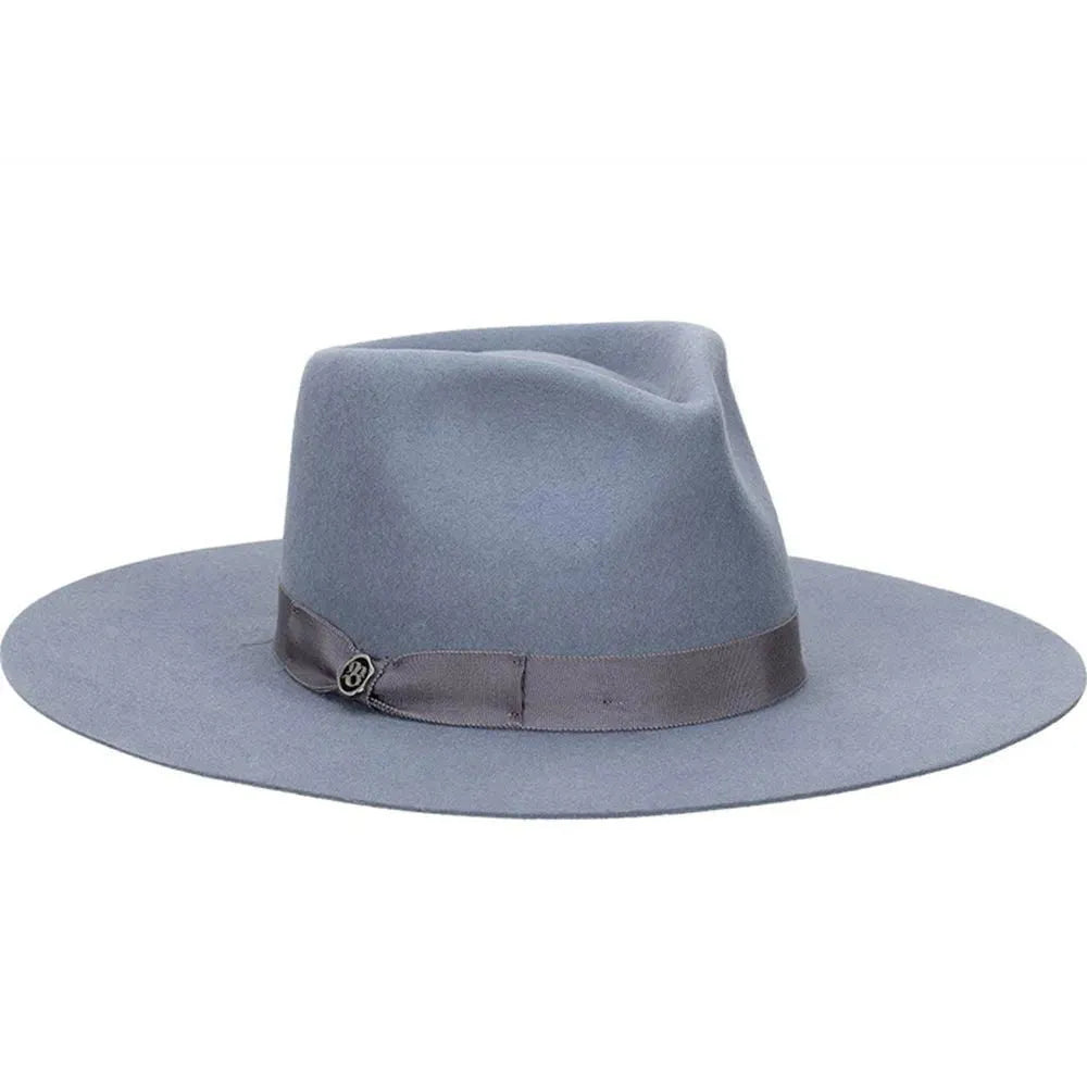 Chapeau Fedora Biltmore Celebration en feutre de laine premium à large bord (Liquidation)