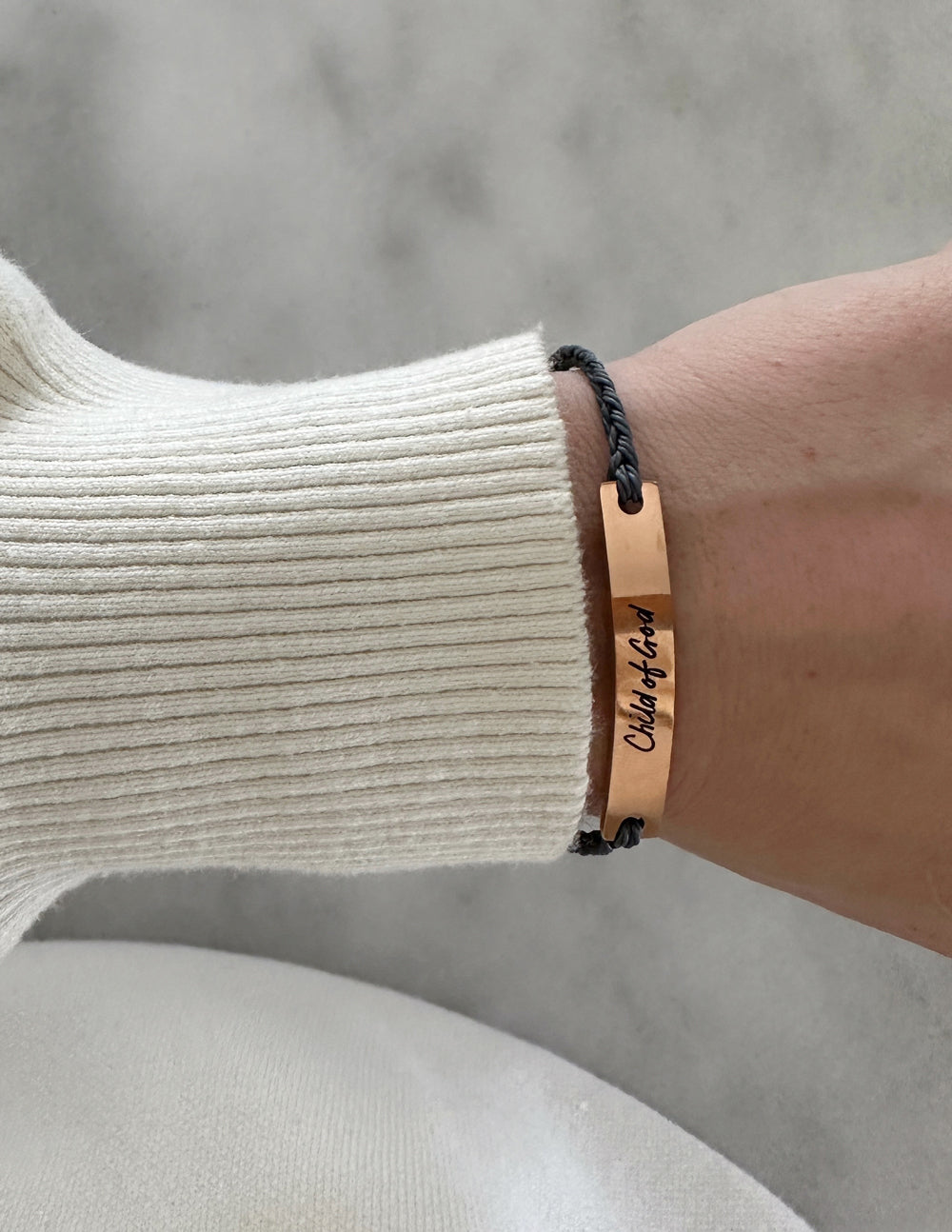 Bracelet Enfant noir de Dieu