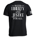 Avec la liberté et la justice pour tous