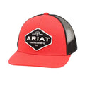 Casquette Trucker ARIAT Red Raider (Rouge/Noir)