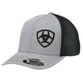 Casquette Trucker ARIAT Storm Offset Shield (Gris/Noir)