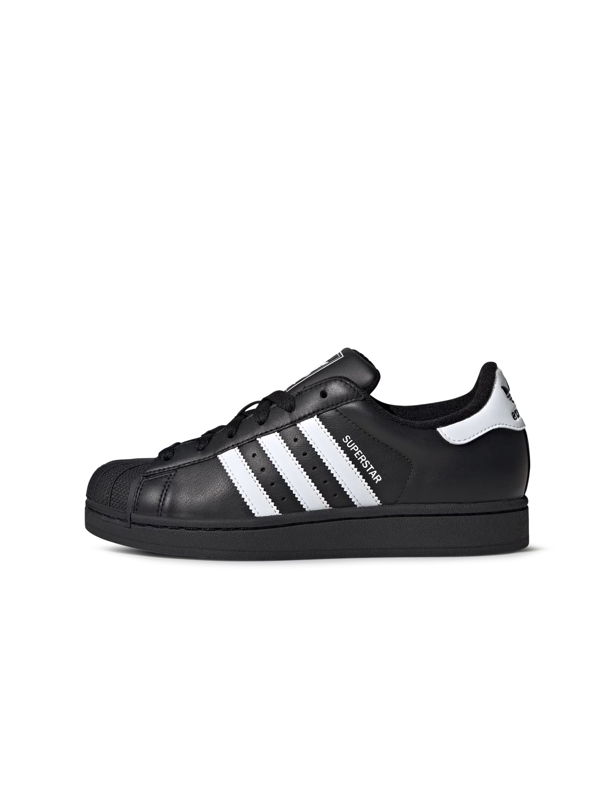 Adidas Superstar II pour femme - Noir/Blanc