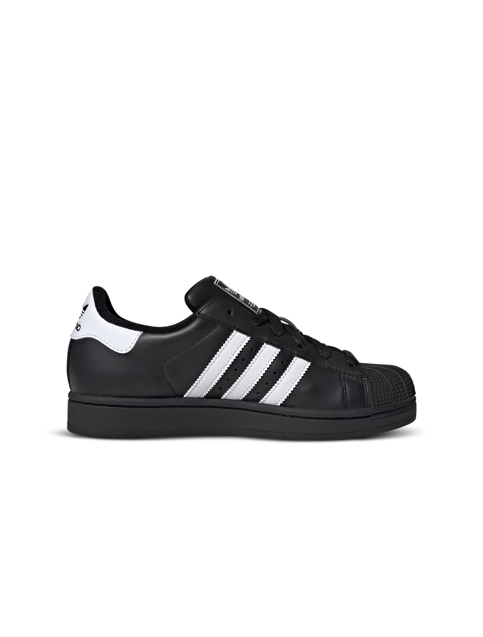 Adidas Superstar II pour femme - Noir/Blanc