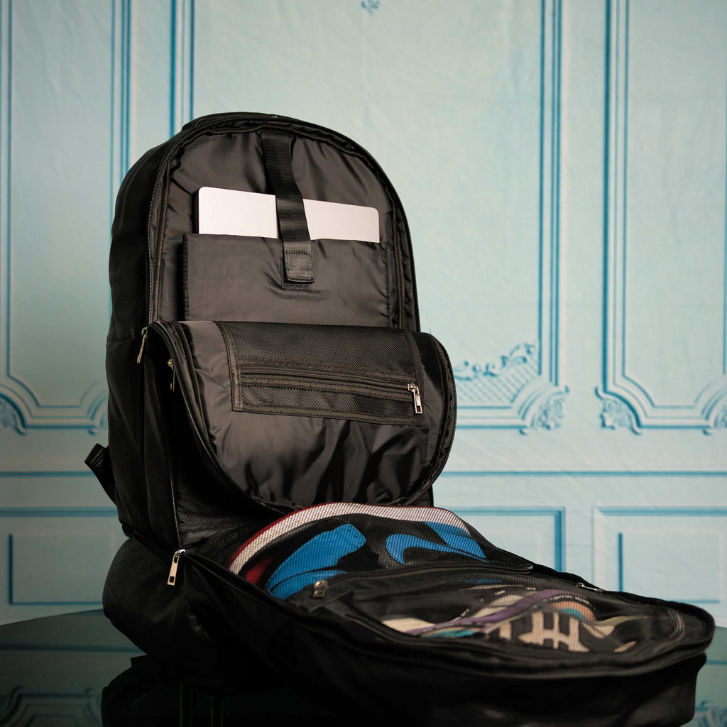 Sac à dos de cabine breveté en cuir noir (seulement 300 exemplaires)