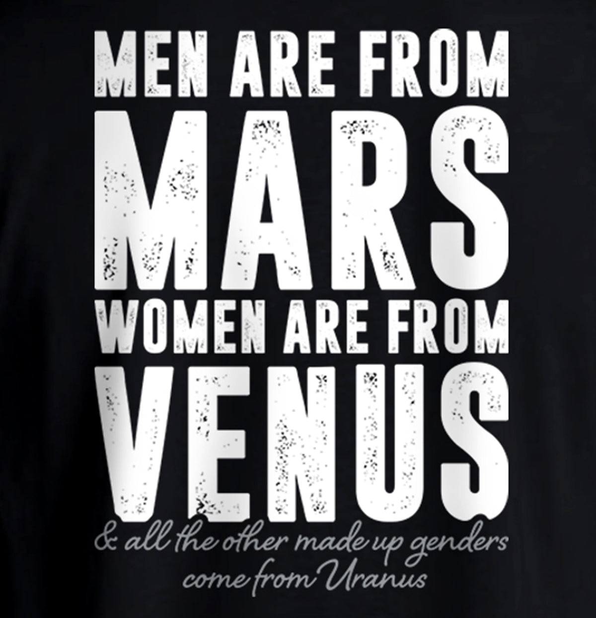 Les hommes viennent de Mars, les femmes viennent de Vénus