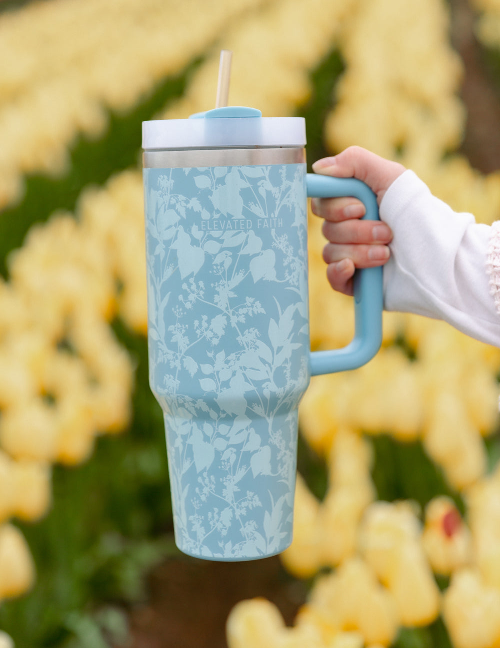 Gobelet Blue Botanic de 40 oz