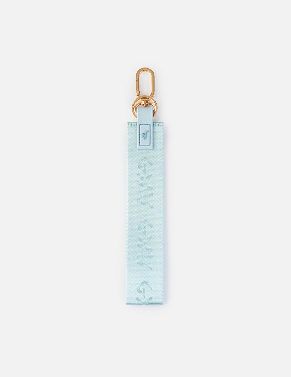Porte-clés bleu surdimensionné hauts et bas