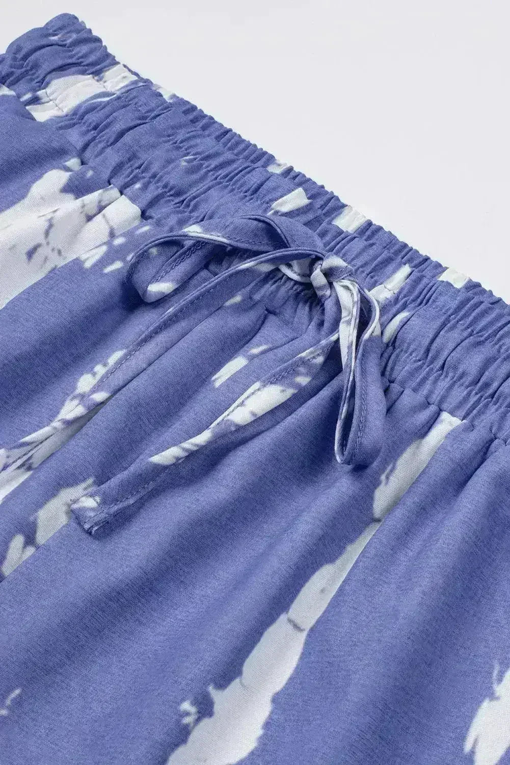 Shorts à cordon tie-dye - Style estival bohème chic