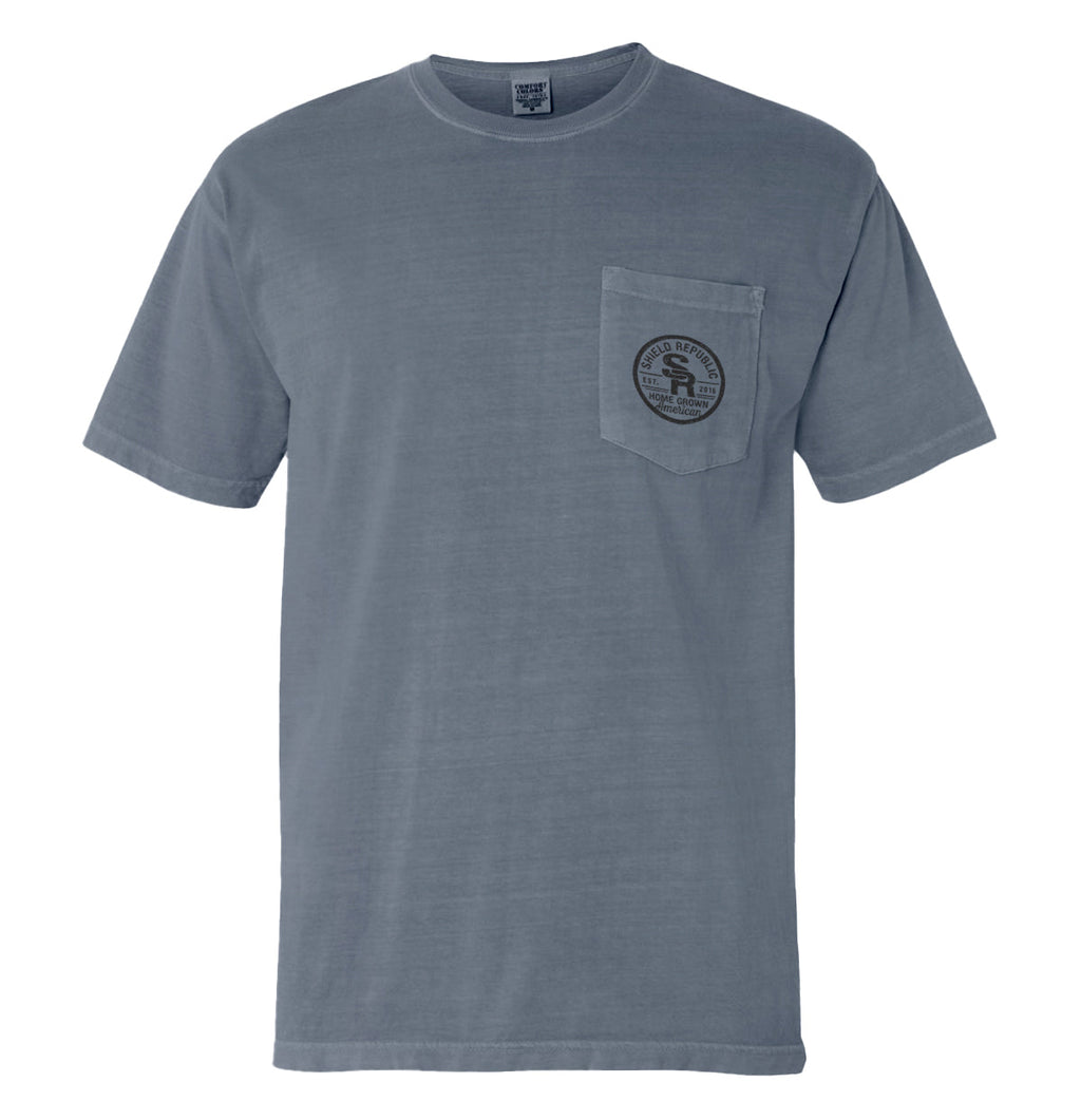 T-shirt à poche Arrière-cours et Doigts cassés