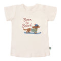 t-shirt graphique | born to board