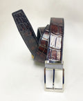 Maurice Custom Alligator Belt - Mahogany
