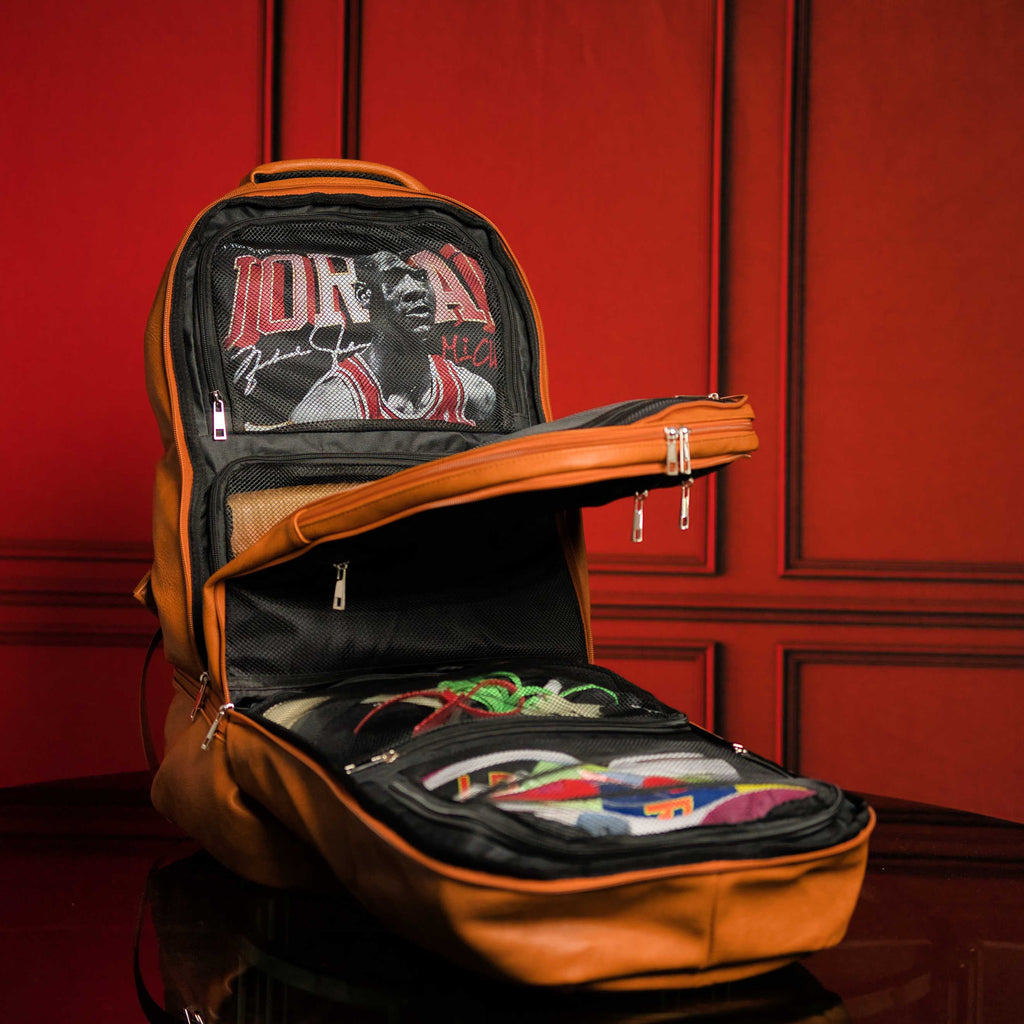 Sac de voyage cabine de luxe en cuir marron breveté (seulement 300 exemplaires)