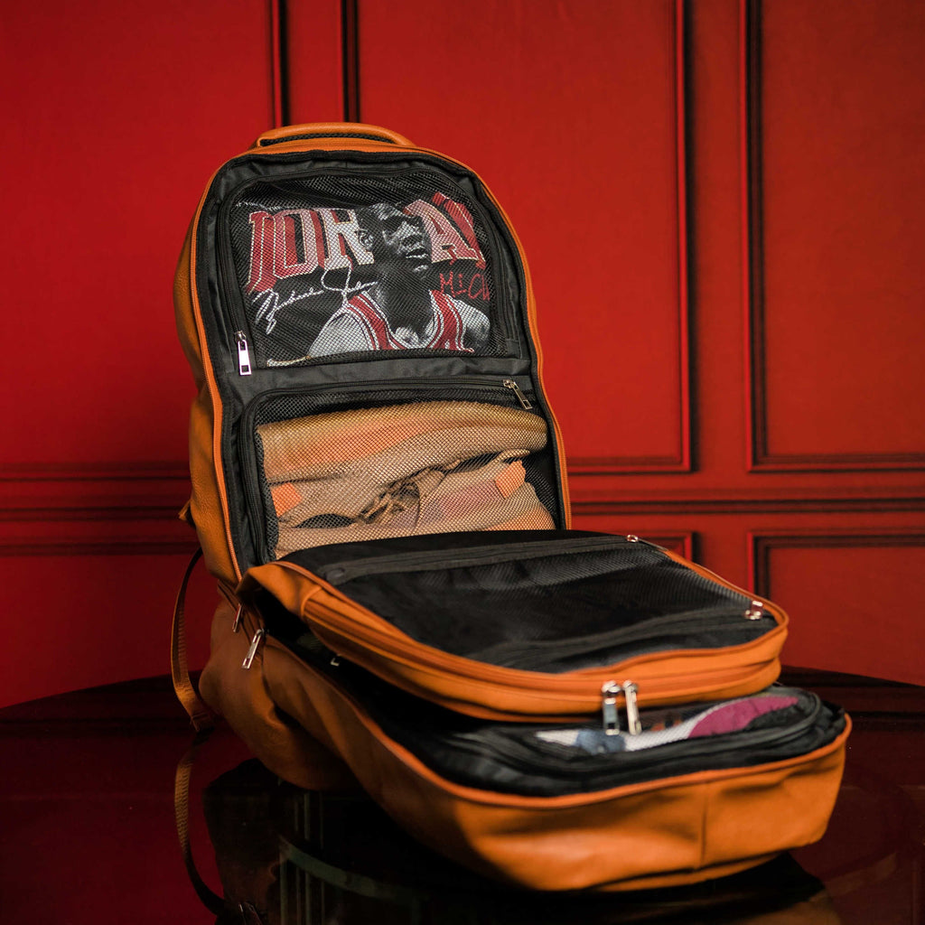 Sac de voyage cabine de luxe en cuir marron breveté (seulement 300 exemplaires)
